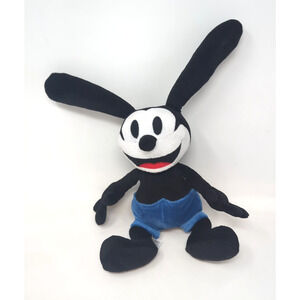 Disney Parks Classic Cozy Knits Oswald The Lucky Rabbit Plush Stuffed Animal Toy